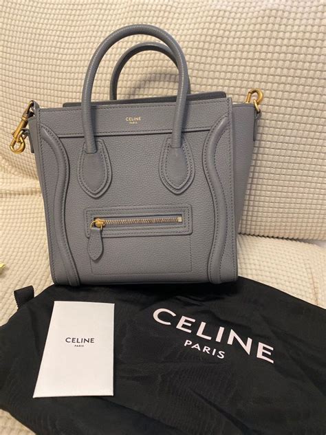 celine luggage nano kohl|celine nano luggage for sale.